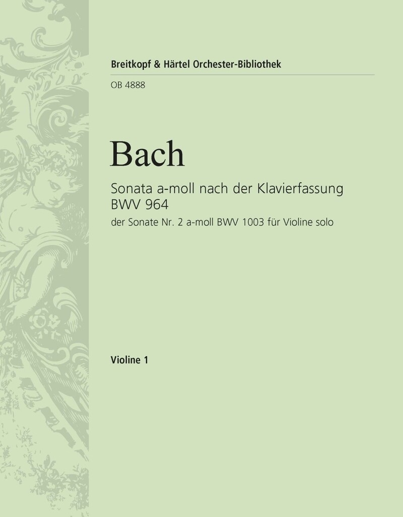 Sonate a-moll nach BWV964+1003